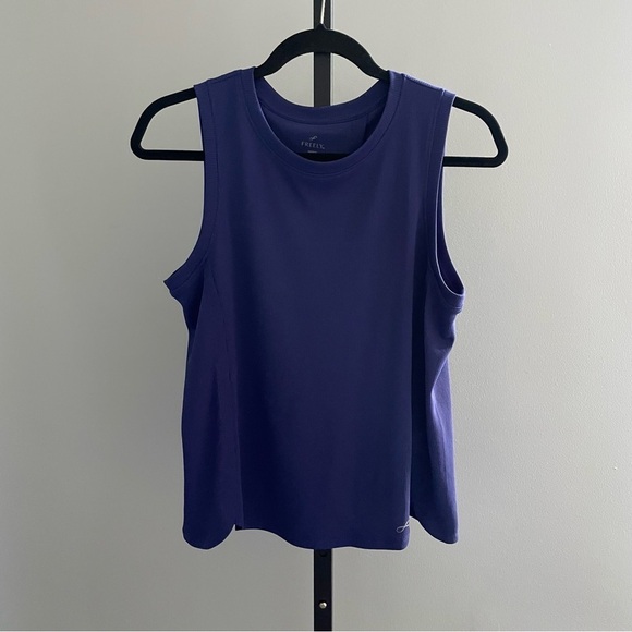 Freely Active Blue Tank Top Size Small - Picture 1 of 4